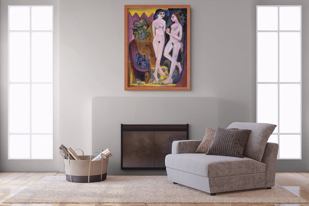 La danseuse - Ernst Ludwig Kirchner - Toile premium 430g (qualité galerie)