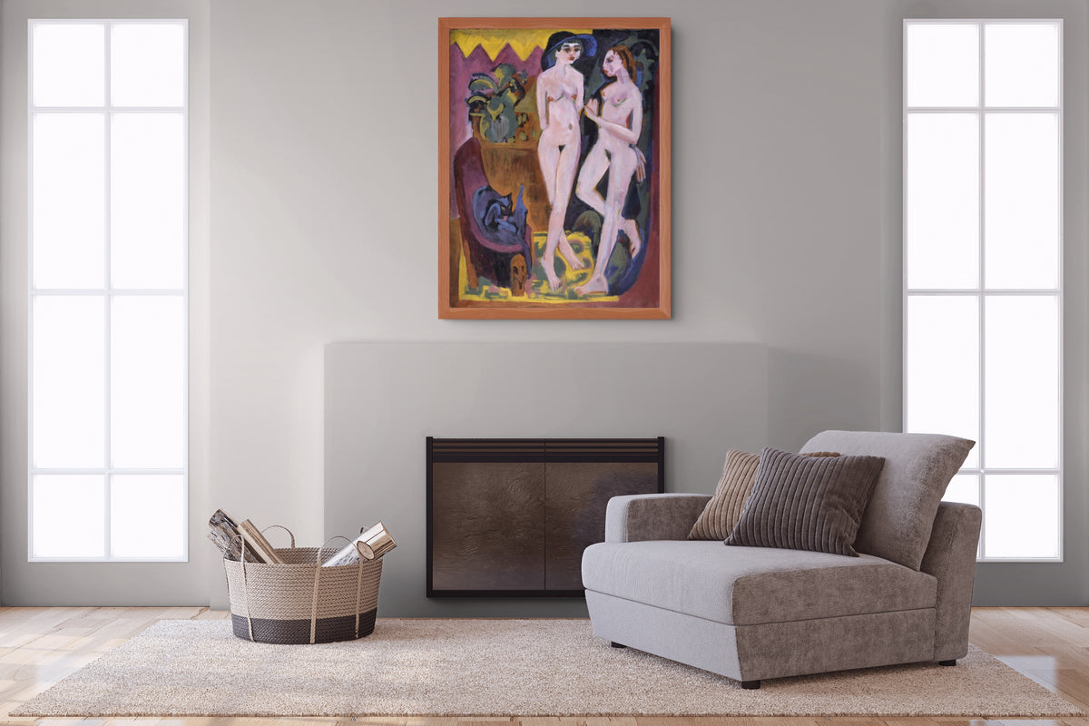 La danseuse - Ernst Ludwig Kirchner - Toile premium 430g (qualité galerie)