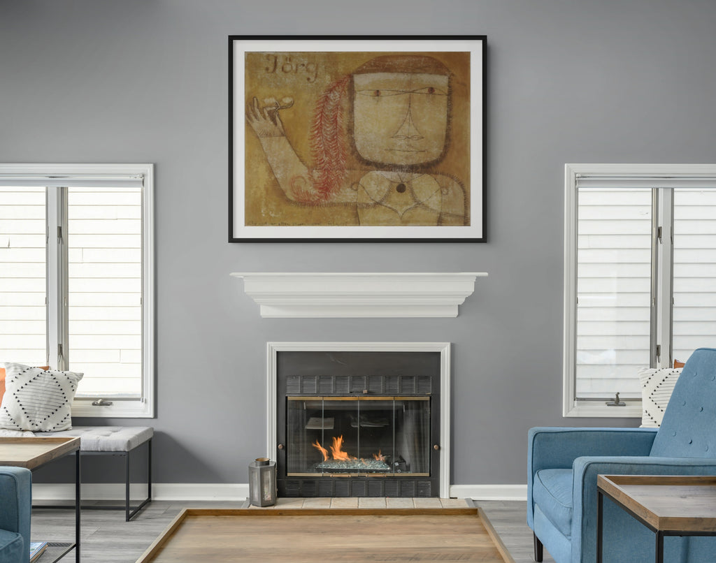 Angel applicant - Paul Klee - Premium canvas 430g (gallery quality)