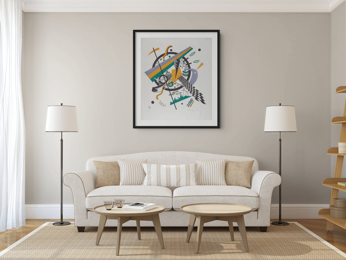 Couple on Horseback - Wassily Kandinsky - Premium 430g canvas (gallery quality)