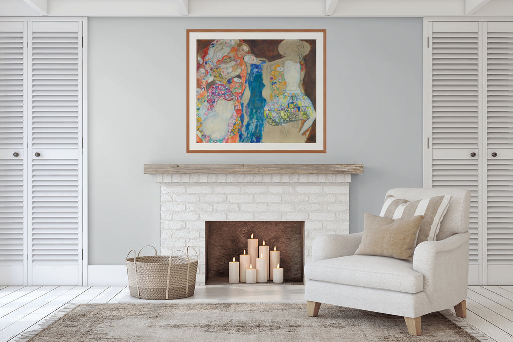 Le Baiser - Edvard Munch - Toile premium 430g (qualité galerie)