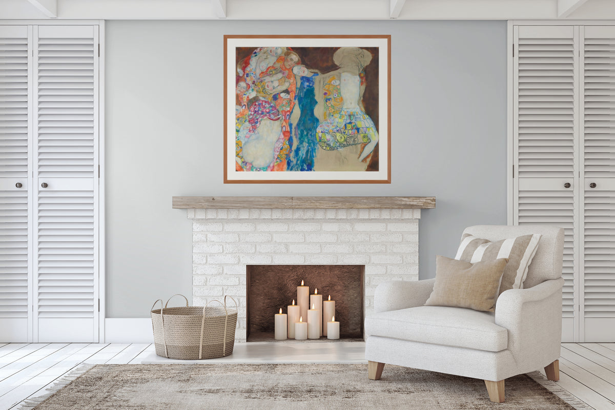 Le Baiser - Edvard Munch - Toile premium 430g (qualité galerie)