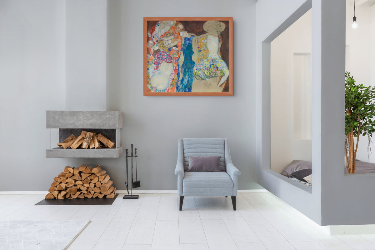 Le Baiser - Edvard Munch - Toile premium 430g (qualité galerie)