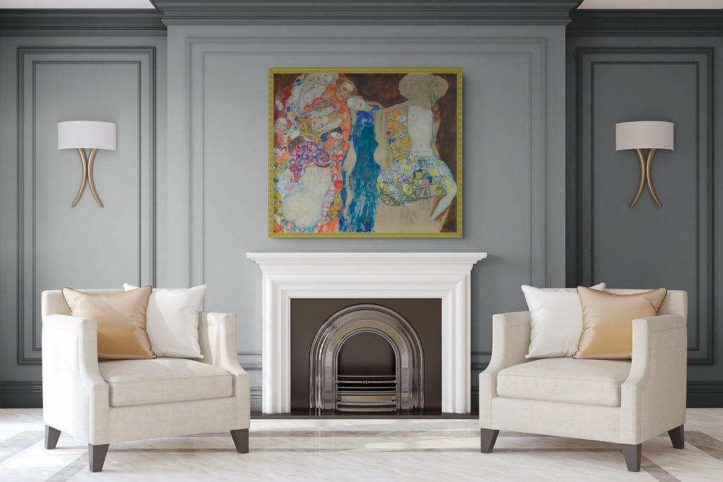Le Baiser - Edvard Munch - Toile premium 430g (qualité galerie)