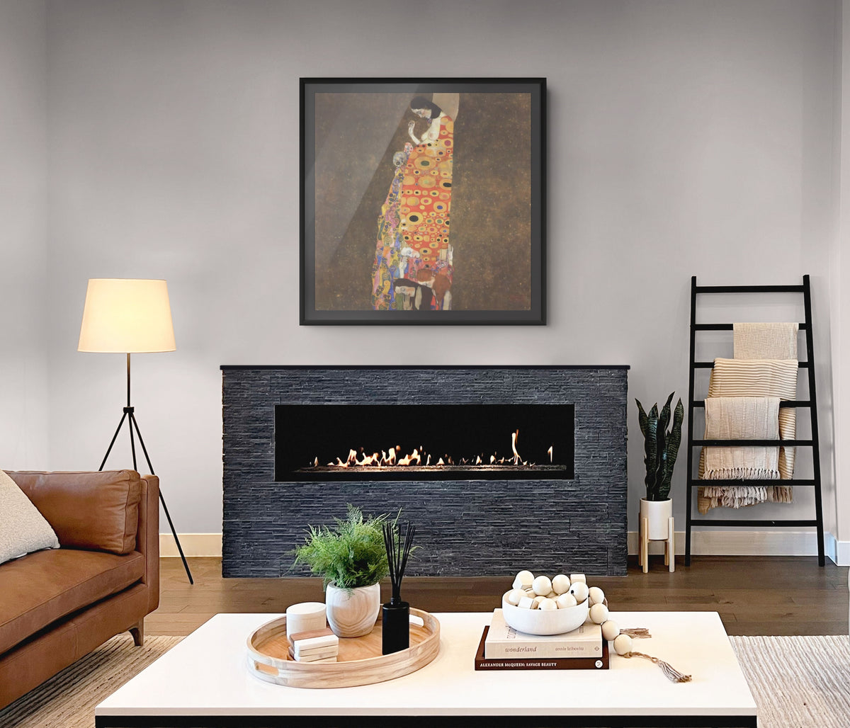 The Hope II - Gustav Klimt - Premium canvas 430g (gallery quality)