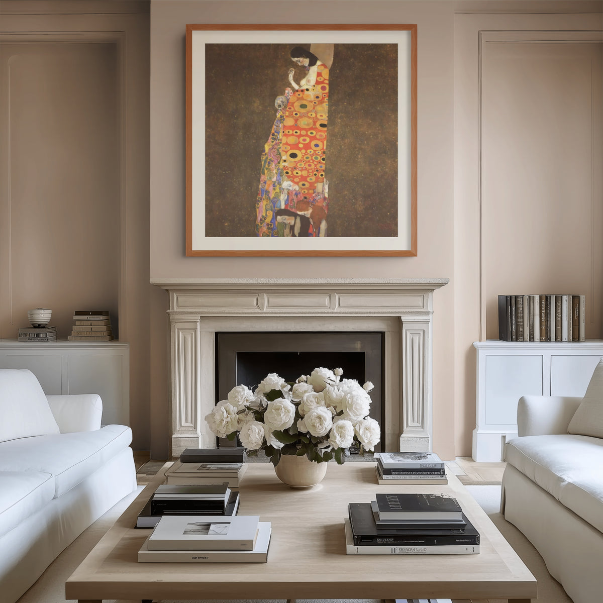 The Hope II - Gustav Klimt - Premium canvas 430g (gallery quality)