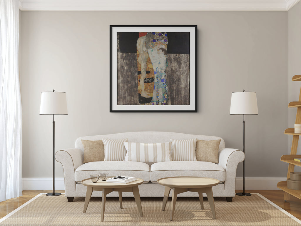 Le Baiser - Edvard Munch - Toile premium 430g (qualité galerie)