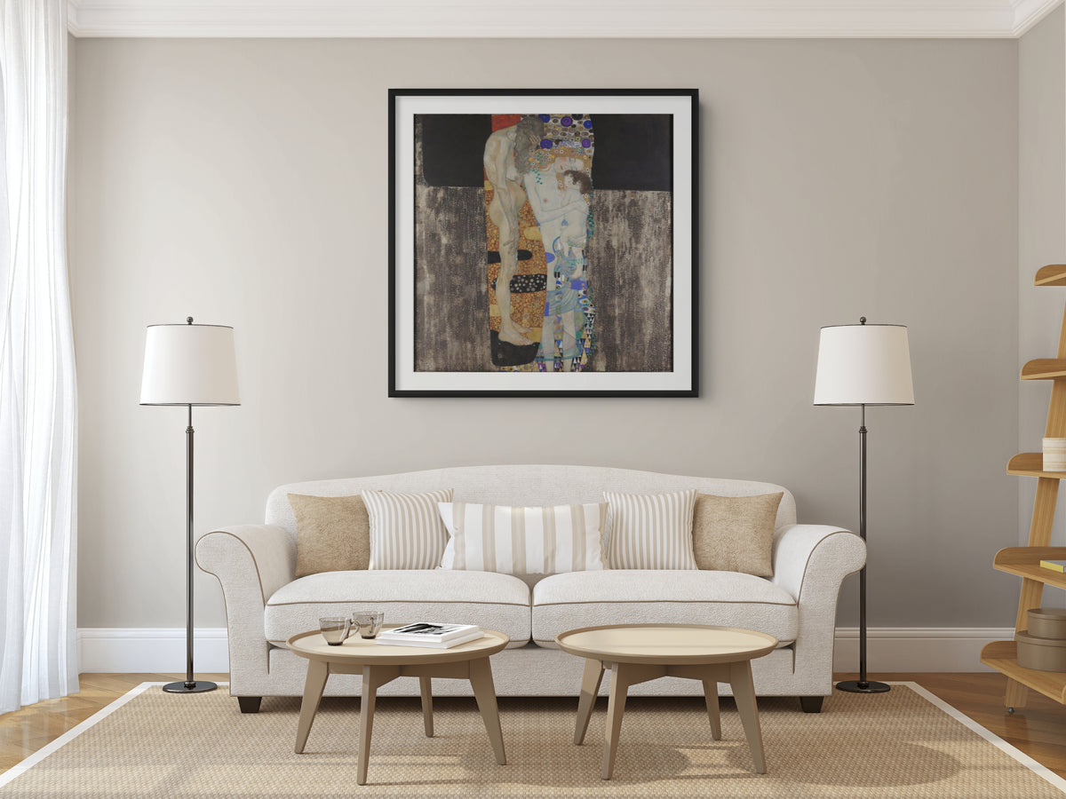 Le Baiser - Edvard Munch - Toile premium 430g (qualité galerie)
