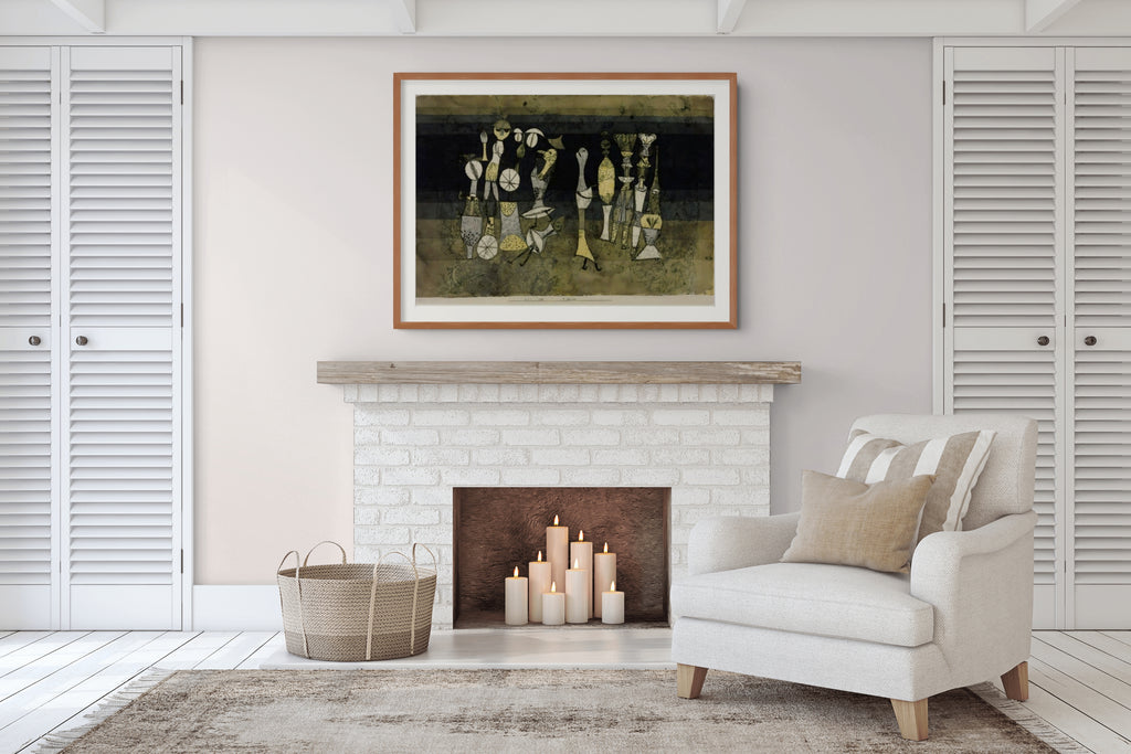 Ange solliciteur - Paul Klee - Toile premium 430g (qualité galerie)