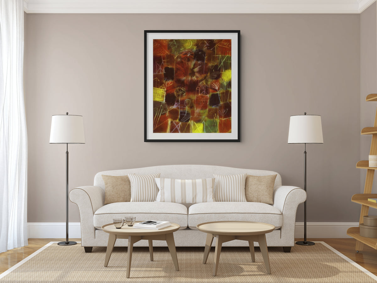 Angel applicant - Paul Klee - Premium canvas 430g (gallery quality)