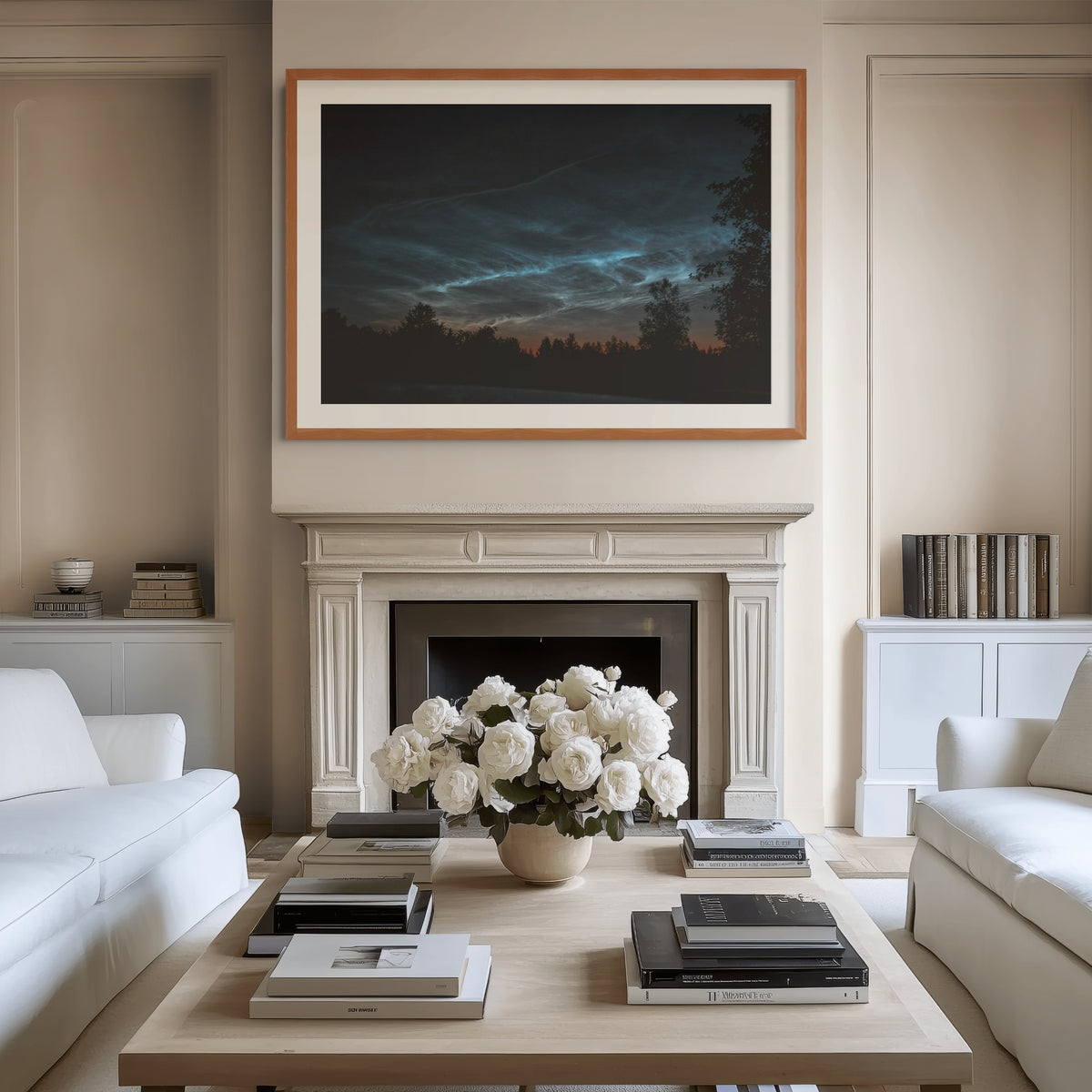 Cielo y Paisaje - Lienzo premium 430g (calidad de galeria)
