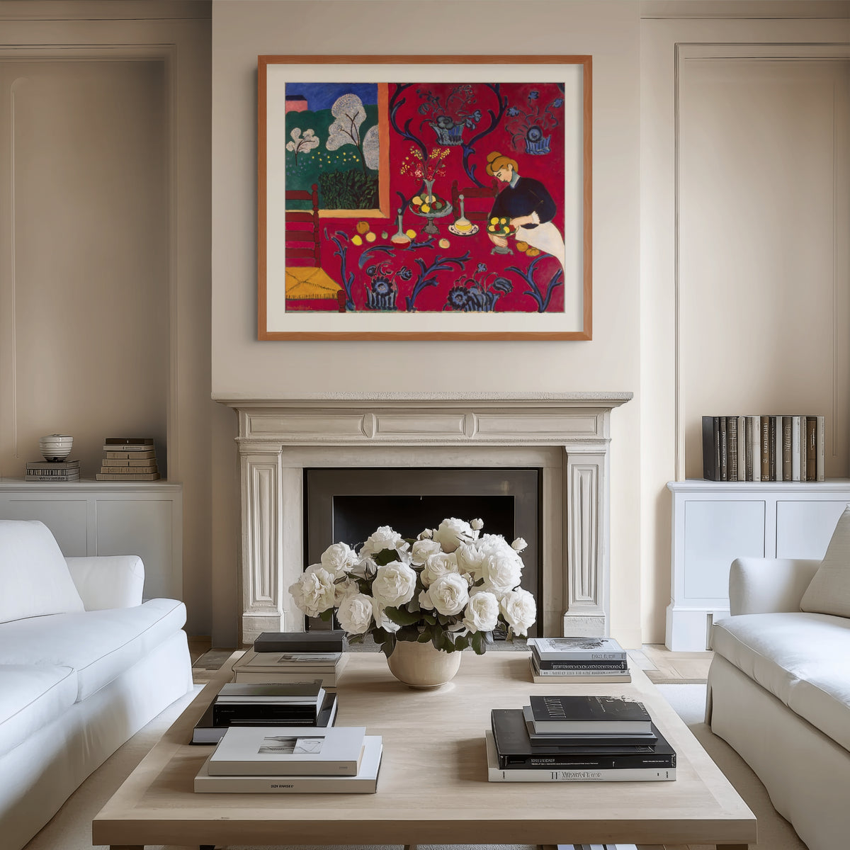 The Red Room - Henri Matisse - Premium canvas 430g (gallery quality)