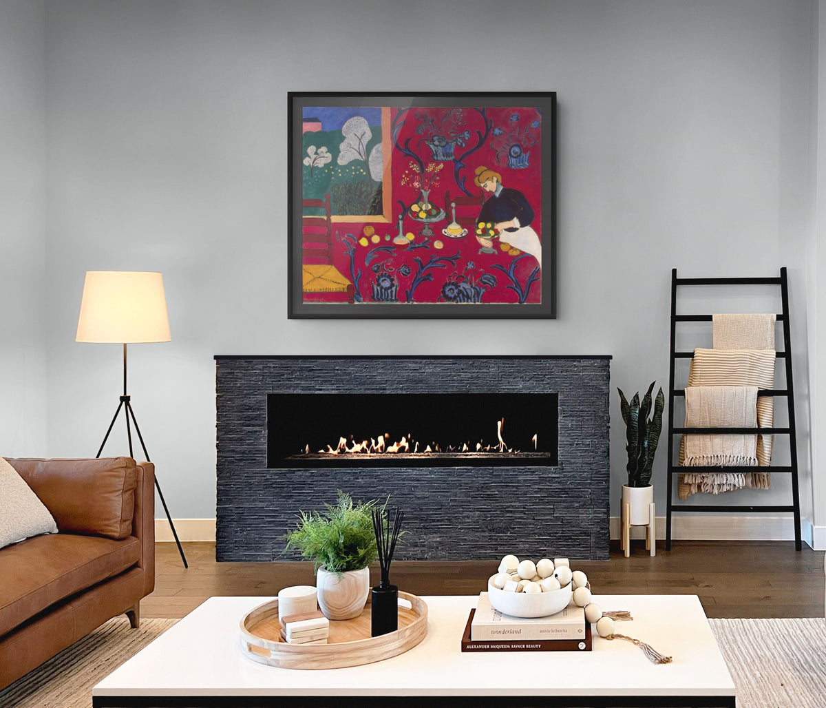 The Red Room - Henri Matisse - Premium canvas 430g (gallery quality)