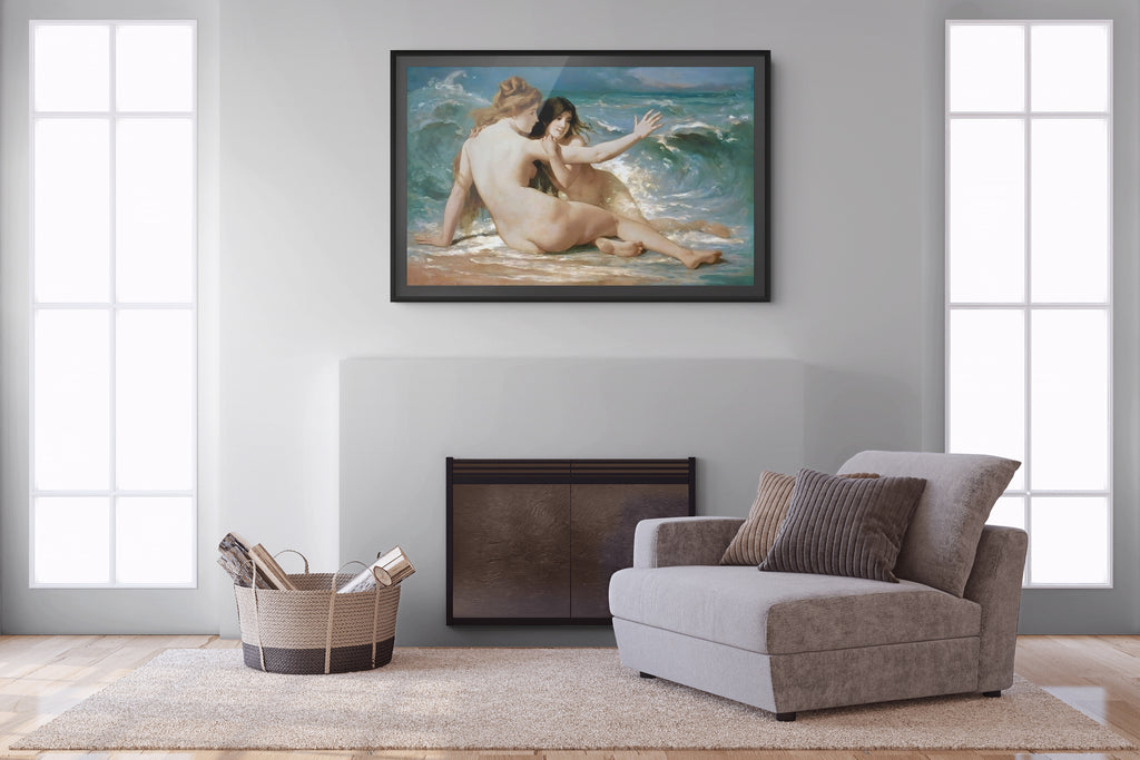 Le Baiser - Edvard Munch - Toile premium 430g (qualité galerie)