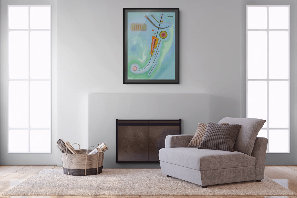 Couple on Horseback - Wassily Kandinsky - Premium 430g canvas (gallery quality)