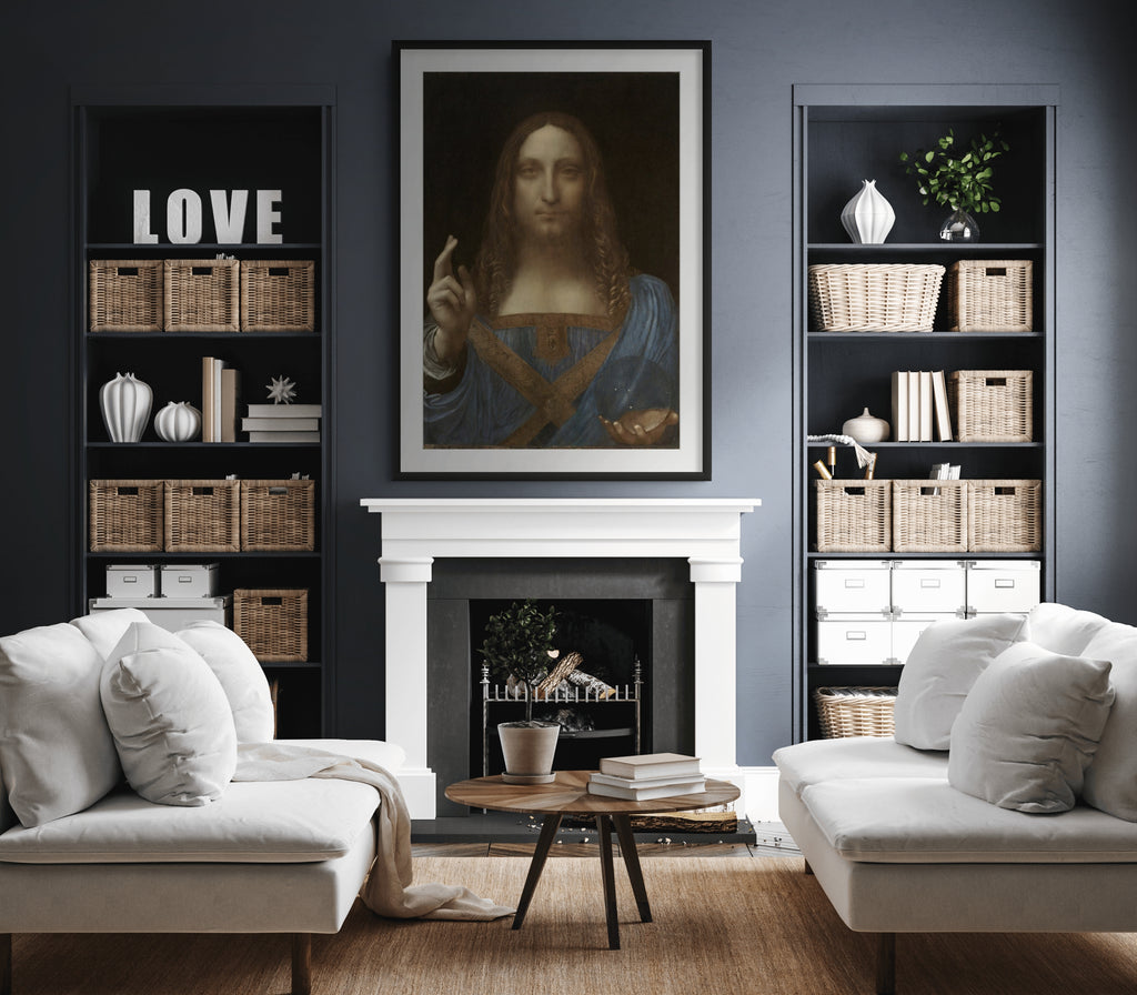 Salvator Mundi - Leonardo Da Vinci - Premium canvas 430g (gallery quality)