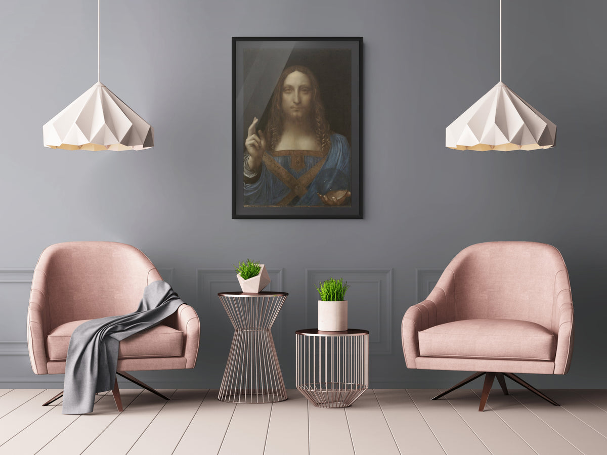Salvator Mundi - Leonardo Da Vinci - Premium canvas 430g (gallery quality)