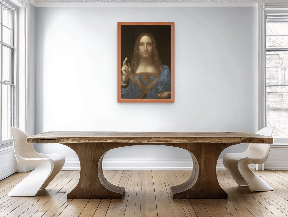 Salvator Mundi - Leonardo Da Vinci - Premium canvas 430g (gallery quality)