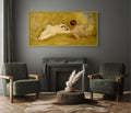 Los amantes - Auguste Levêque - Lienzo premium 430g (calidad de galeria)