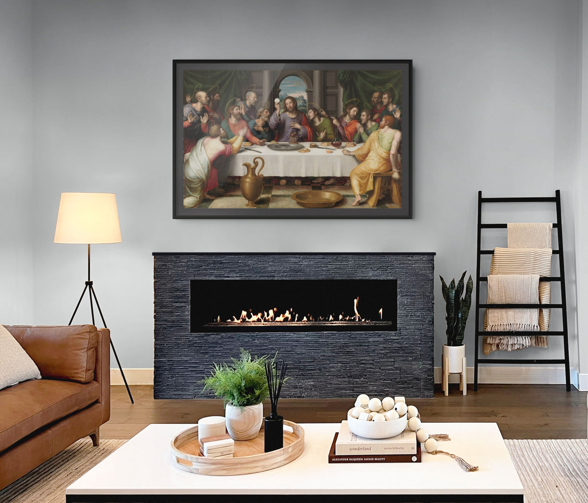 Salvator Mundi - Leonardo Da Vinci - Premium canvas 430g (gallery quality)