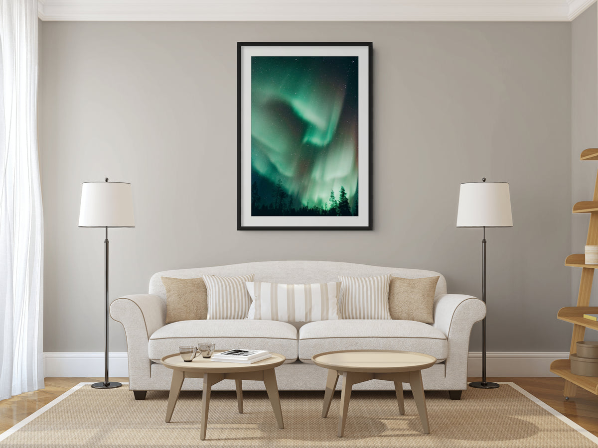 Cielo y Paisaje - Lienzo premium 430g (calidad de galeria)