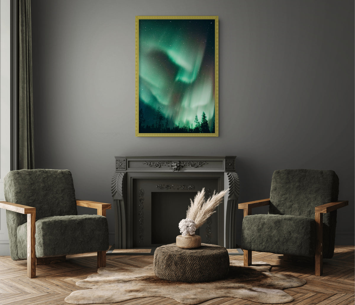 Cielo y Paisaje - Lienzo premium 430g (calidad de galeria)