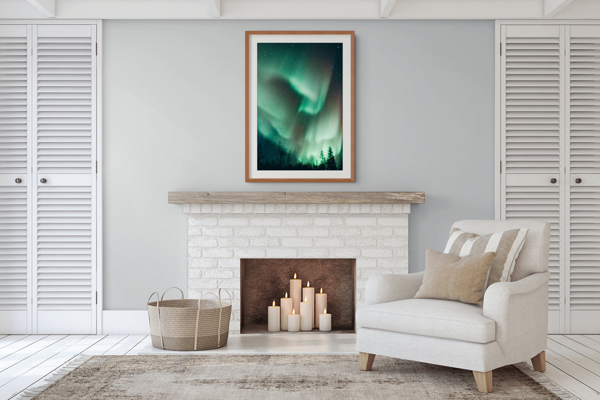 Cielo y Paisaje - Lienzo premium 430g (calidad de galeria)