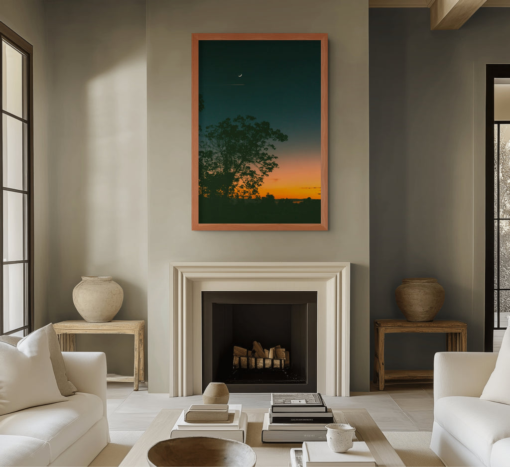 Cielo y Paisaje - Lienzo premium 430g (calidad de galeria)