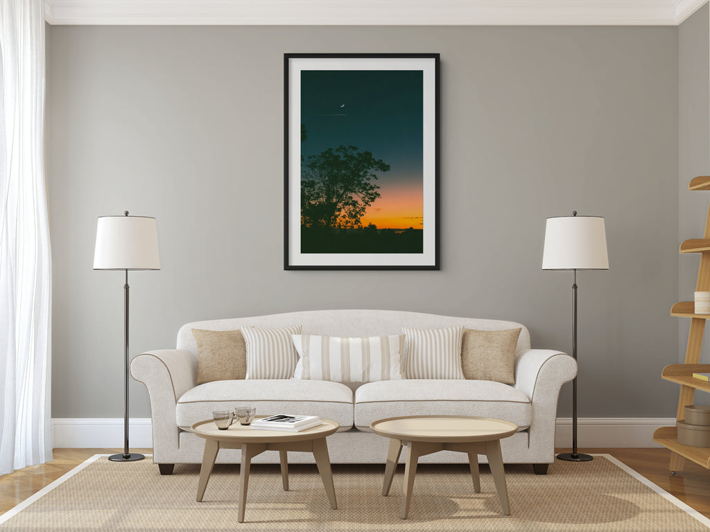 Cielo y Paisaje - Lienzo premium 430g (calidad de galeria)