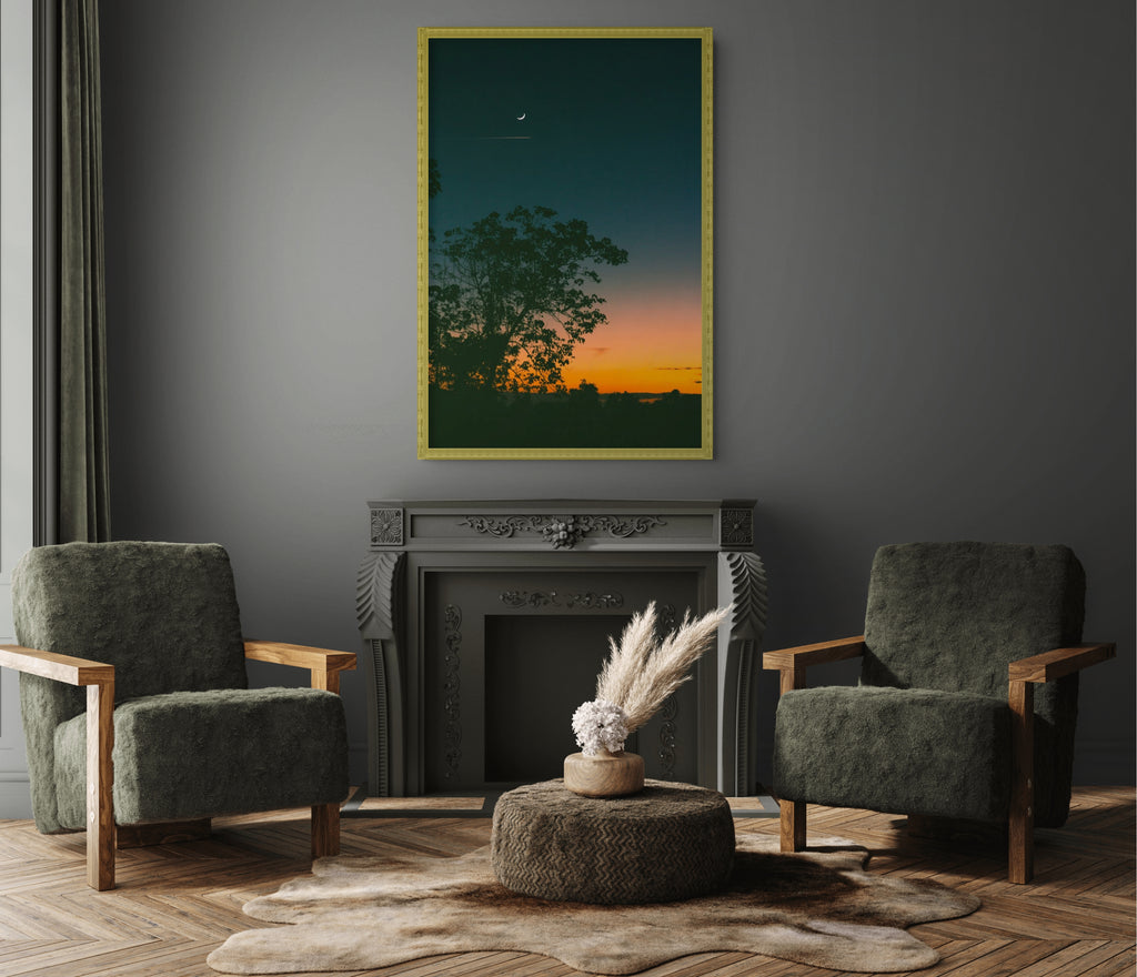 Cielo y Paisaje - Lienzo premium 430g (calidad de galeria)