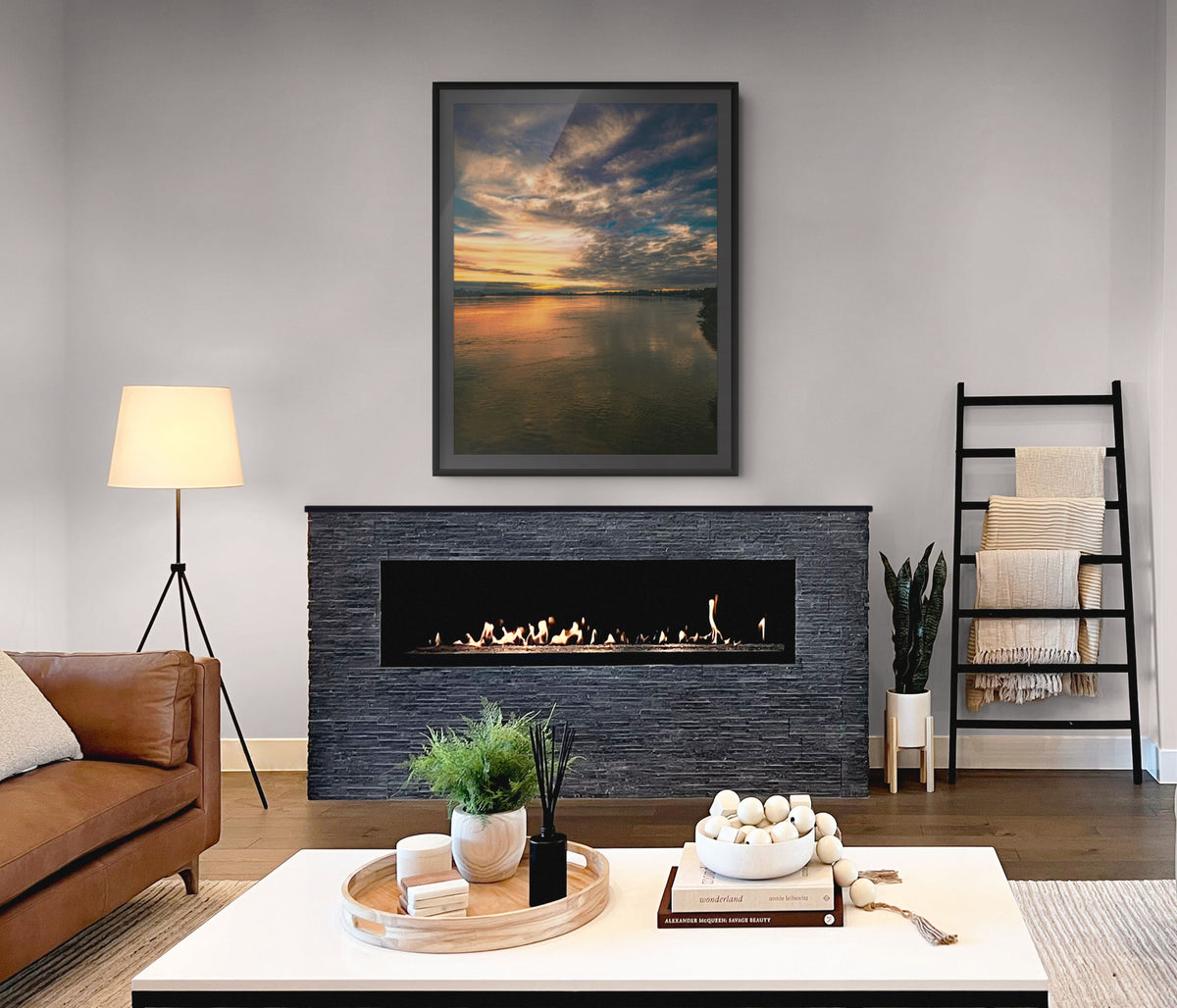 Cielo y Paisaje - Lienzo premium 430g (calidad de galeria)