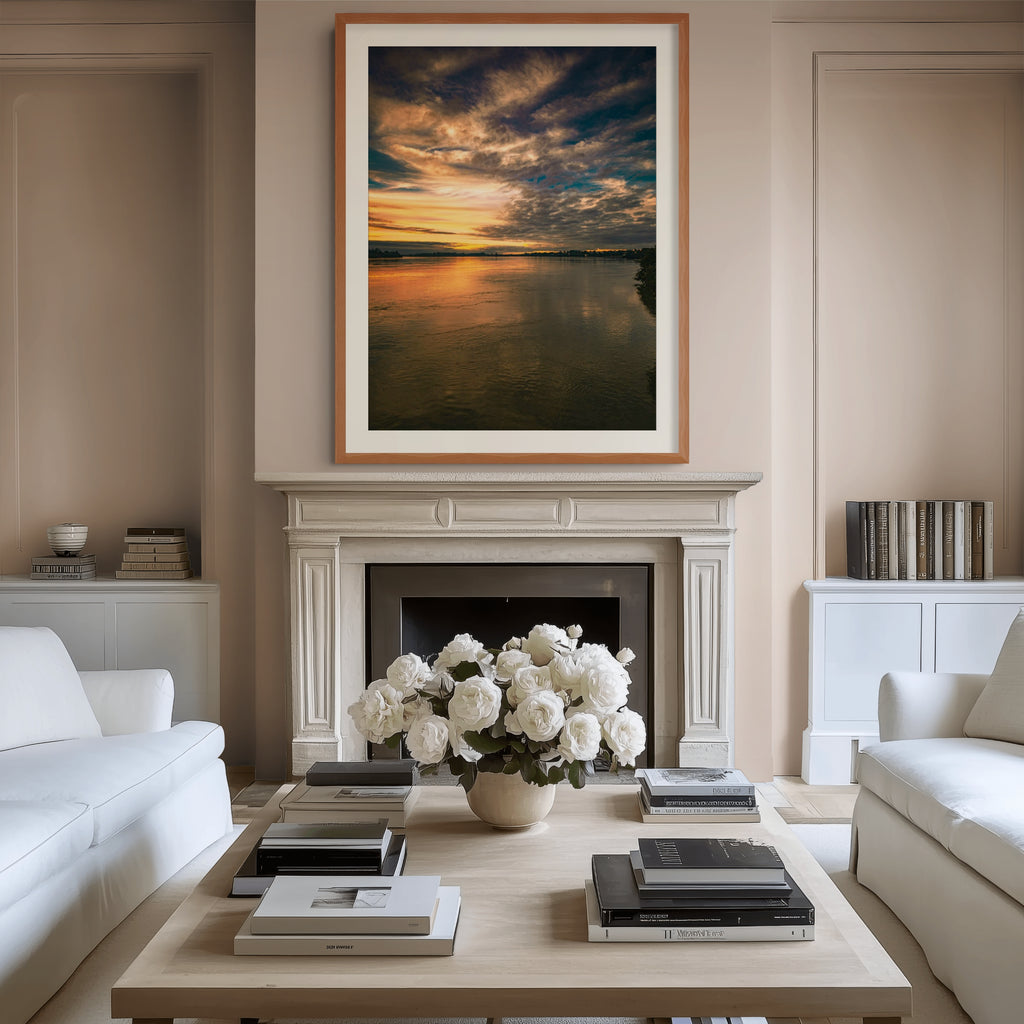 Cielo y Paisaje - Lienzo premium 430g (calidad de galeria)