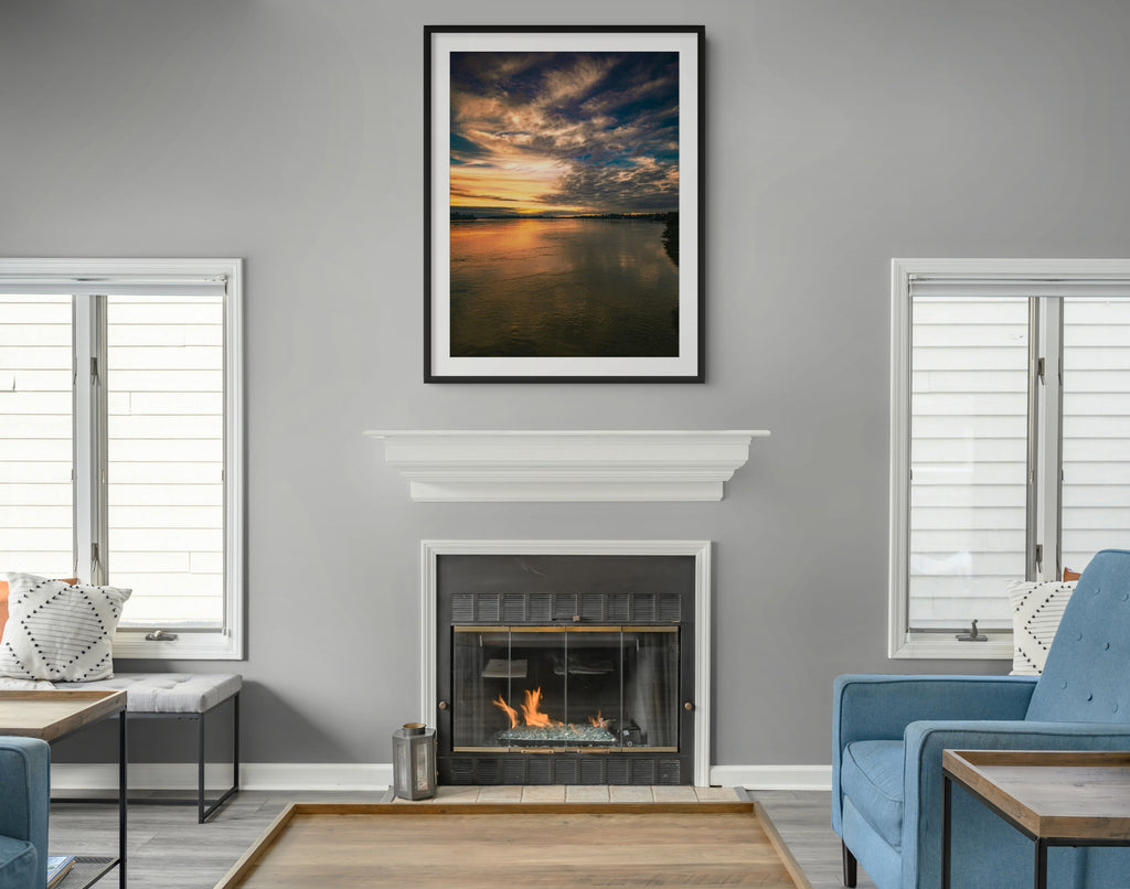 Cielo y Paisaje - Lienzo premium 430g (calidad de galeria)