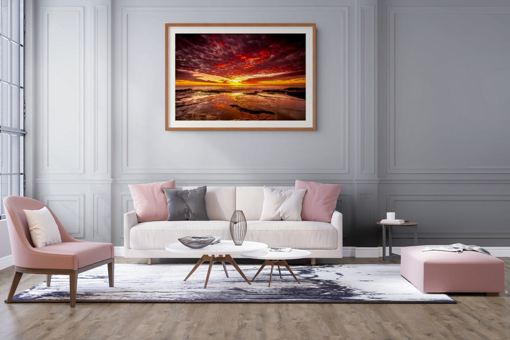 Cielo y Paisaje - Lienzo premium 430g (calidad de galeria)