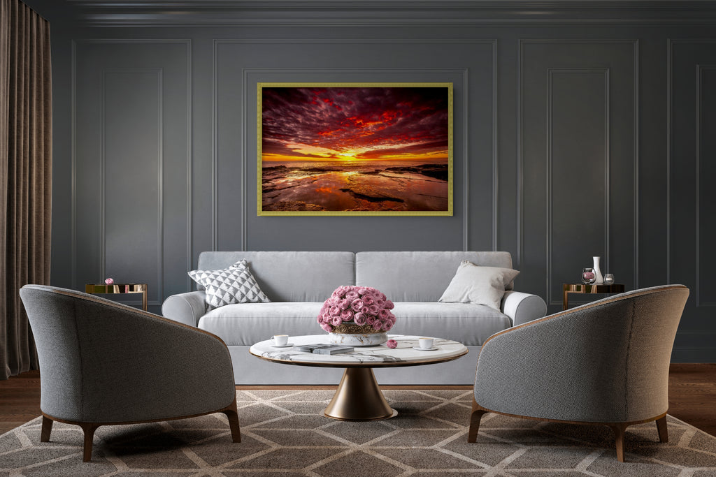 Cielo y Paisaje - Lienzo premium 430g (calidad de galeria)