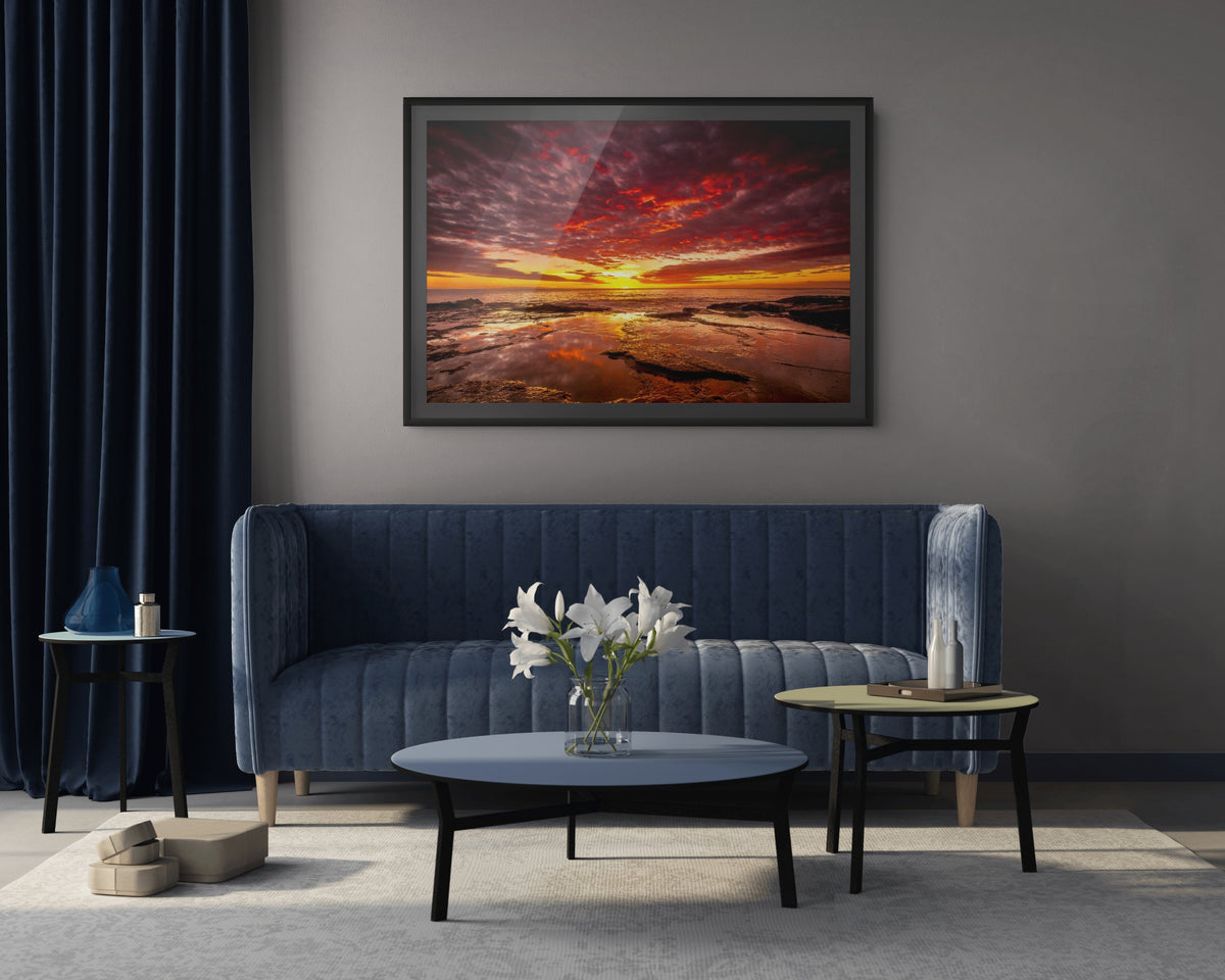 Cielo y Paisaje - Lienzo premium 430g (calidad de galeria)