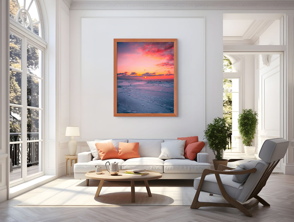 Cielo y Paisaje - Lienzo premium 430g (calidad de galeria)