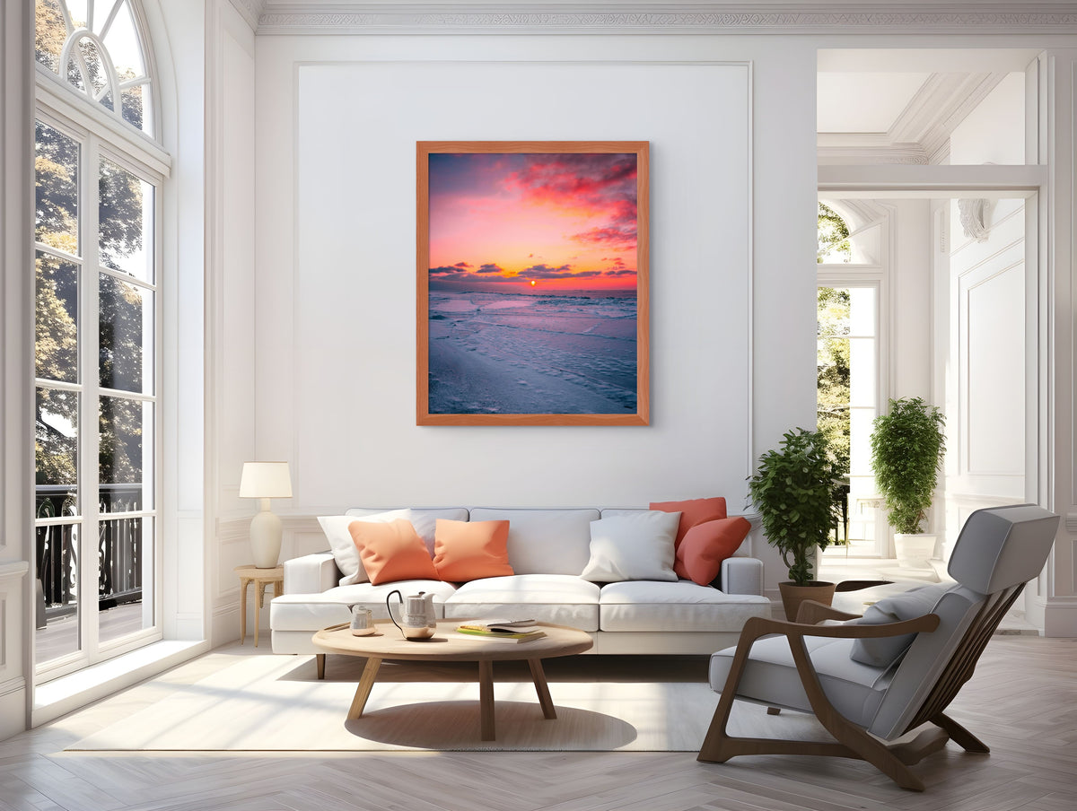 Cielo y Paisaje - Lienzo premium 430g (calidad de galeria)