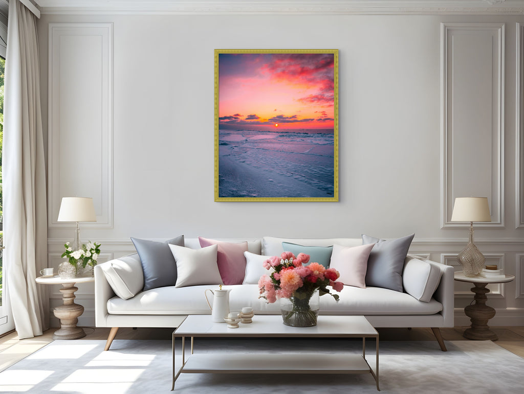 Cielo y Paisaje - Lienzo premium 430g (calidad de galeria)