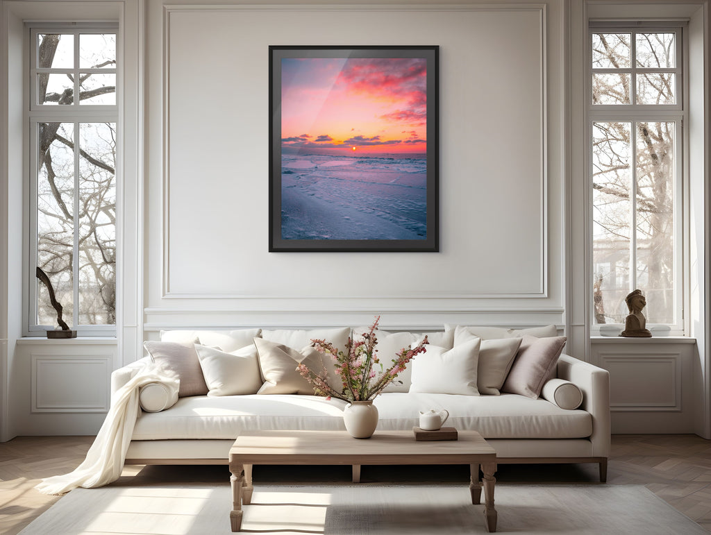 Cielo y Paisaje - Lienzo premium 430g (calidad de galeria)