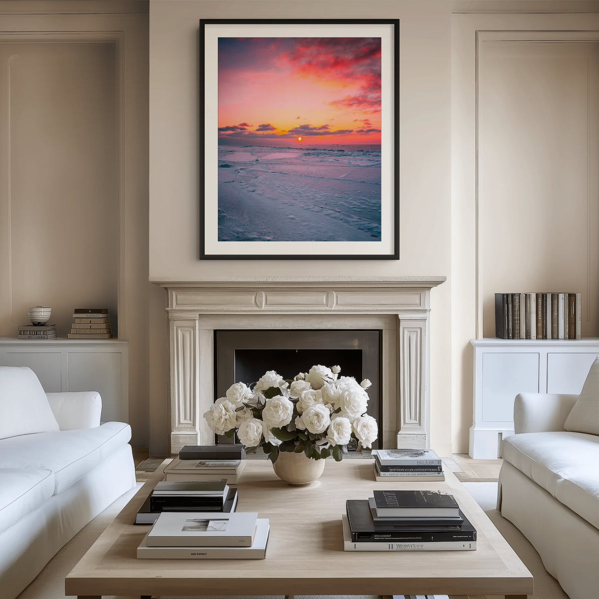 Cielo y Paisaje - Lienzo premium 430g (calidad de galeria)
