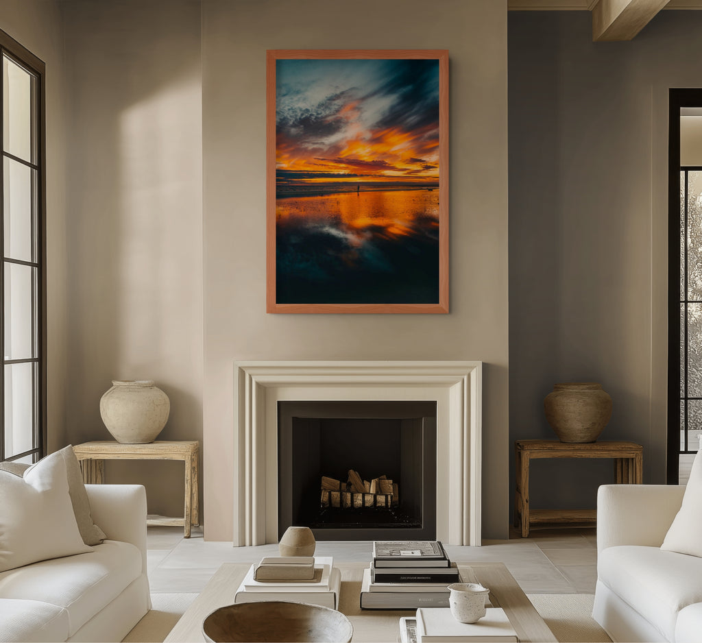 Cielo y Paisaje - Lienzo premium 430g (calidad de galeria)