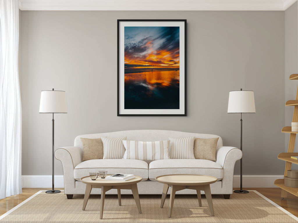 Cielo y Paisaje - Lienzo premium 430g (calidad de galeria)