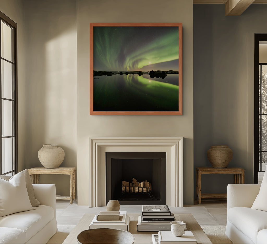 Cielo y Paisaje - Lienzo premium 430g (calidad de galeria)