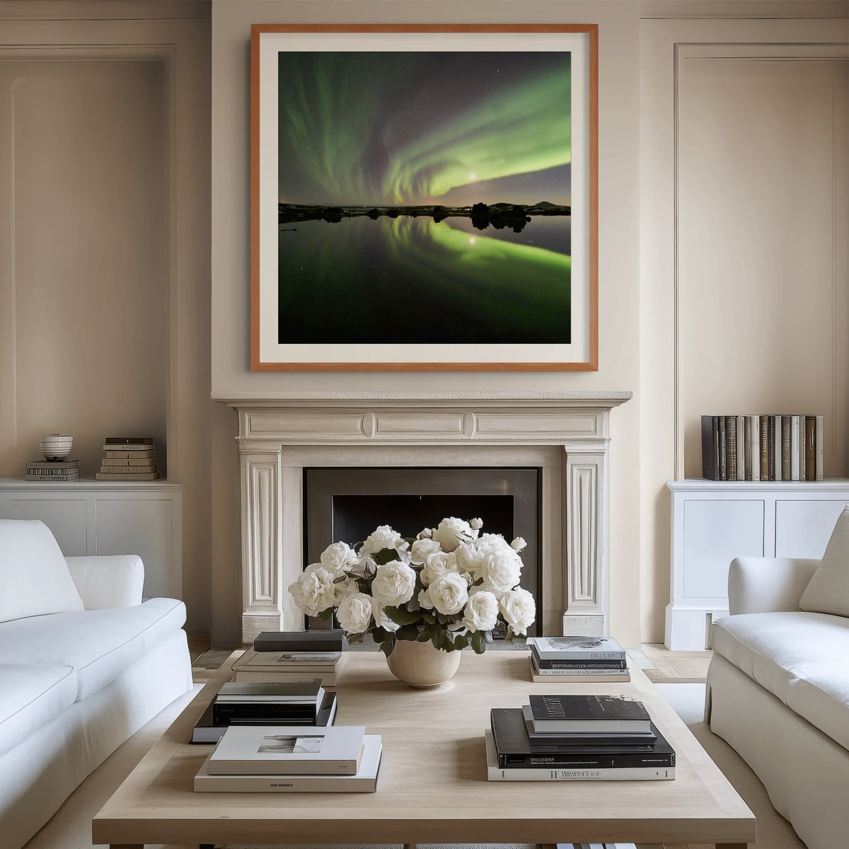 Cielo y Paisaje - Lienzo premium 430g (calidad de galeria)