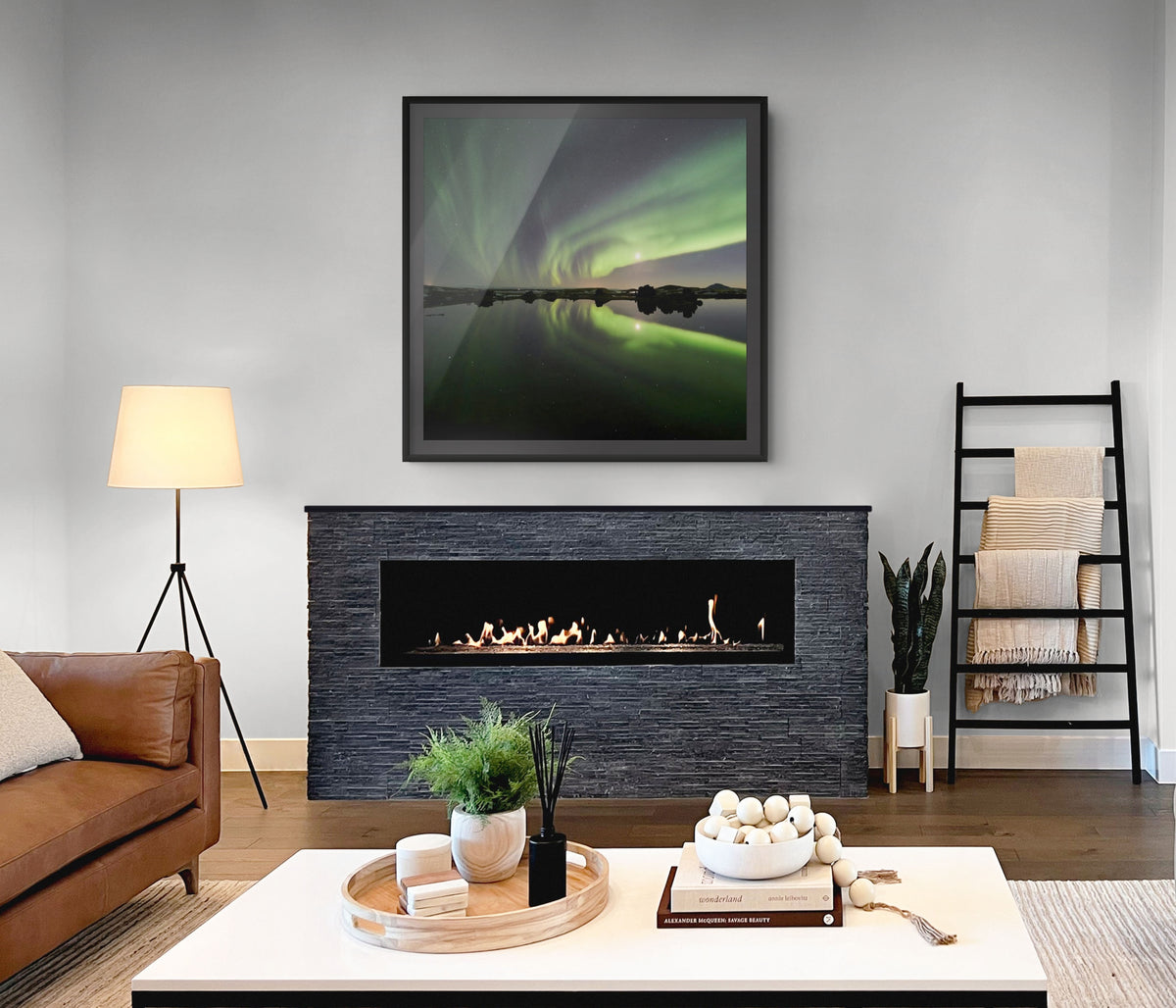 Cielo y Paisaje - Lienzo premium 430g (calidad de galeria)