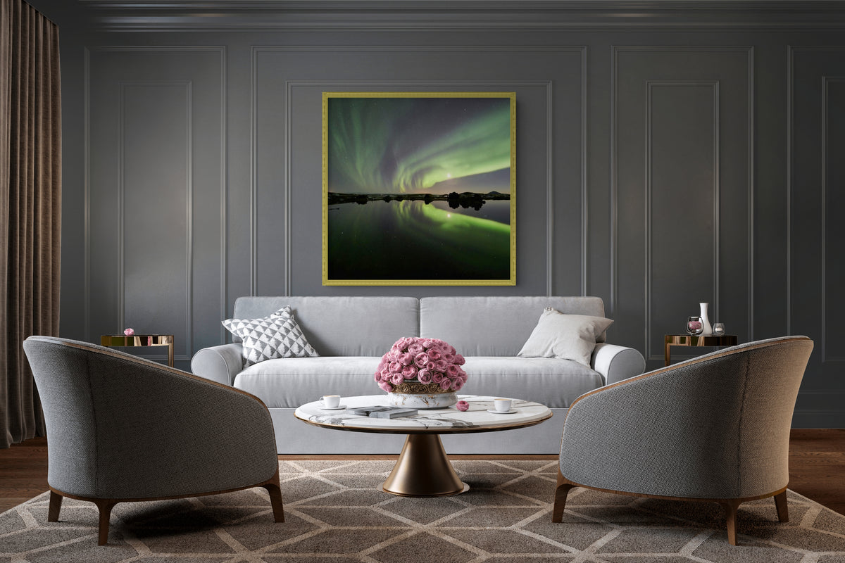 Cielo y Paisaje - Lienzo premium 430g (calidad de galeria)