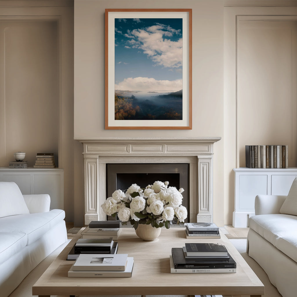 Cielo y Paisaje - Lienzo premium 430g (calidad de galeria)