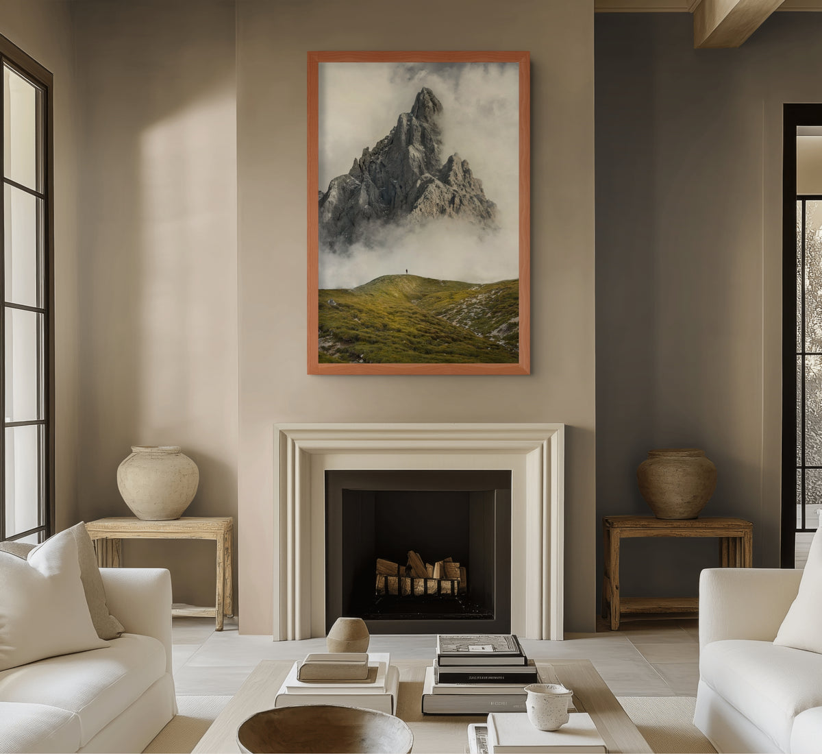 Cielo y Paisaje - Lienzo premium 430g (calidad de galeria)