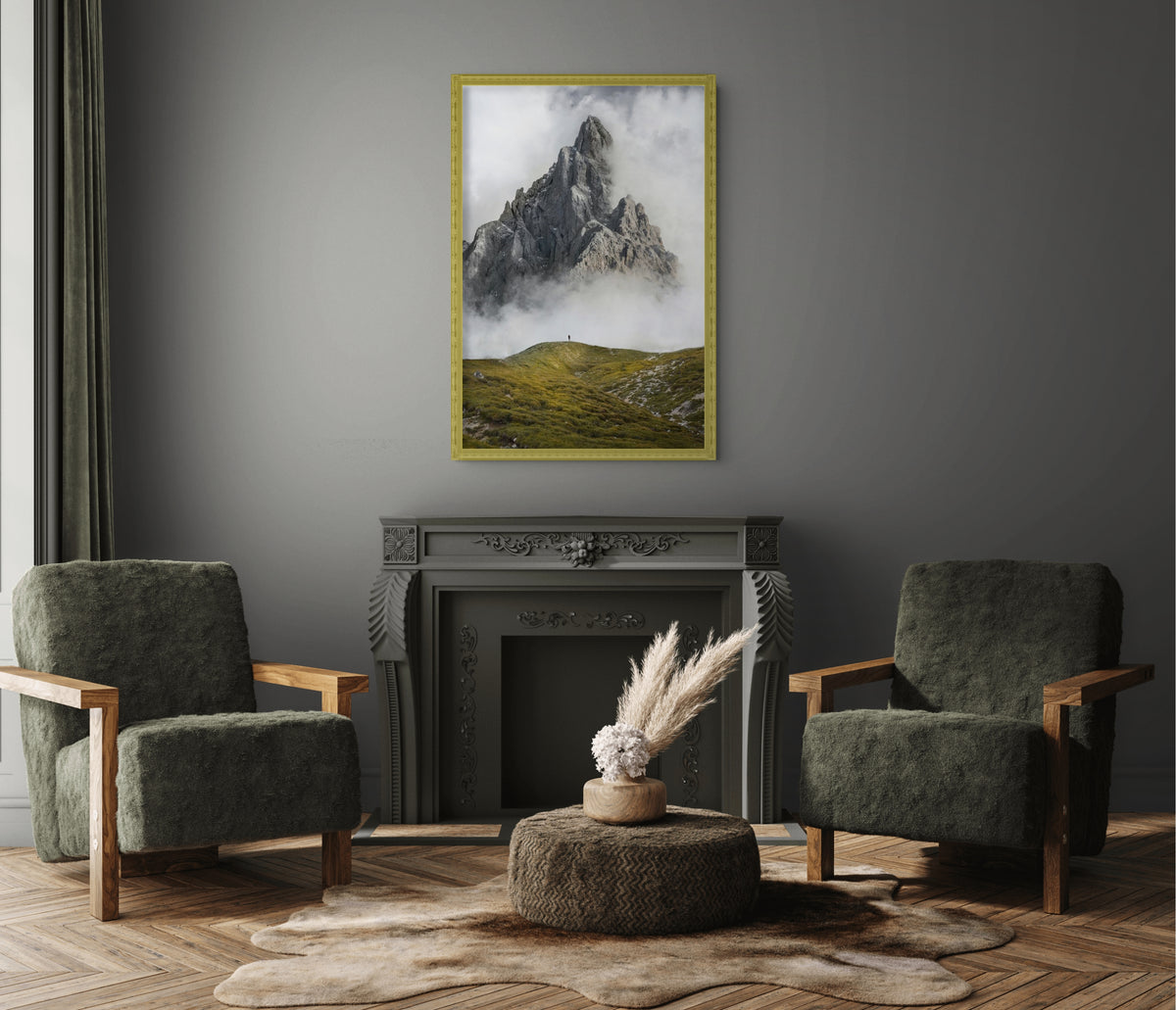 Cielo y Paisaje - Lienzo premium 430g (calidad de galeria)